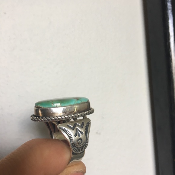 Authentic Native American Turquoise ring - Picture 6 of 6